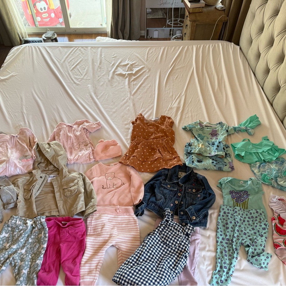 Baby Girl 12 and 18 month bundle 20+ pieces